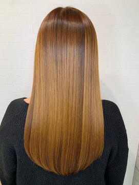 リティアンドビューティースタジオモッズシブヤ(LITTY&beauty studio M.O.D shibuya) ＃髪質改善＃プレミアム髪質改善カラー＃ハイトーン＃ベージュ