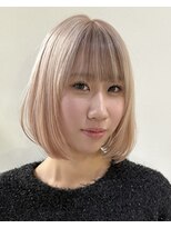 ラキングキョウト(LA KING KYOTO)&nbsp;ミルクティーベージュ×ローライト