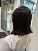 ★切りっぱなしボブ/ミディアム/金沢駅西