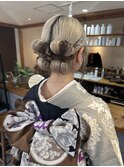 成人式アレンジ
