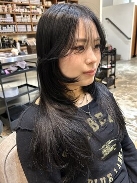 ノラ ヘアーサロン(NORA HAIR SALON) 【大久保】たっぷりシャギーなレイヤーカット