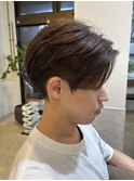 センターパート/刈り上げ