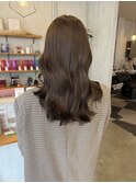 透明感たっぷりオリーブブラウン