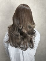 ルノン(LUNON) ホワイトグレージュミニウルフチェリーブラウンデジタルパーマ