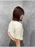 切りっぱなしボブ