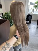 ハイトーンベージュカラー