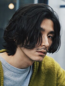 フィフス 名駅(fifth) 名古屋名駅スパイラルパーマシャドウパーマメンズセンターパート