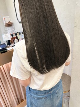 ロンドプランタン 恵比寿(Lond Printemps) 暗めカラー/髪質改善/マロンベージュ/くすみベージュ