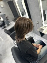 シーエスメイドバイシャチュー 栄店(CS made by SHACHU)&nbsp;ハイライト×ミルクティー