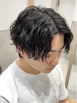 リ メイロ(Re.Meiro) 縦落ちスパイラル【メンズ/パーマ/眉毛/沖縄市/美里】