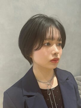 #丸みショート#ショートボブ@森岡俊亮