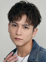 フィフスパーク(fifth PARK)&nbsp;アクティブショートフェザーパーマルーズショートセンターパート