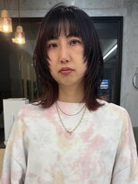 スミス 上野(smith)&nbsp;ミディアムレイヤー　ウルフカット