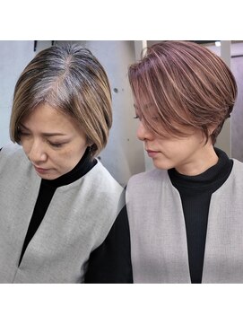 レディアル 大宮(REDEAL) 白髪ぼかし/ハイライト￥バレイヤージュ