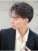 スパイキーショートシャドウパーマアクティブショート