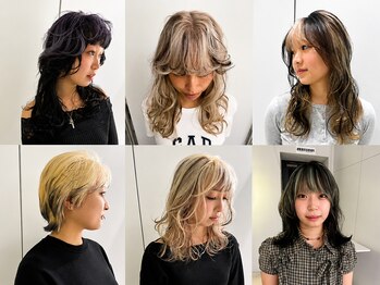 ノラ シンディ(NORA CYNDY)の写真/トレンド×似合わせをご提案*技術で差がつくハイトーンカラーだからこそ、専門店にお任せ下さい♪