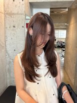 エイム(aim)&nbsp;柔らかブラウンカラー×レイヤーカット