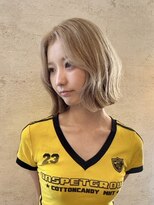 フェイバー 警固店(FAVOR)&nbsp;切りっぱなしハイトーンボブ/福岡/天神/警固