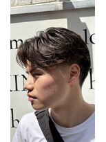 キングオブヘア バイ ノイズ 梅田茶屋町店(KING of hair by NOISM)&nbsp;ツイストスパイラルセンターパートビジネススタイル