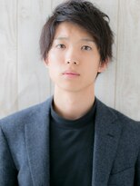トニーアンドガイメン ホテル京阪仙台店(TONI&GUY MEN)&nbsp;ビジカジ清潔感ダークアッシュ社会人ウルフメンズショートl仙台