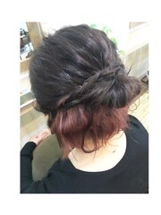 ボブヘアアレンジ