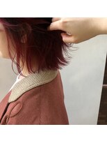 キー(kii)&nbsp;ワインレッドカラー　赤髪　暖色　福岡　天神　薬院　20代