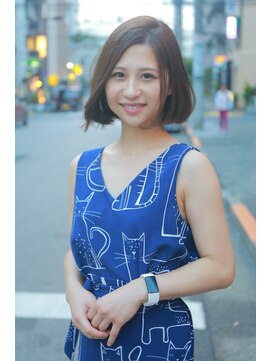 サイン ヘア イノベーション(sign HAIR INNOVATION) 大人可愛い、色気、小顔カットひし形シルエット【錦糸町】