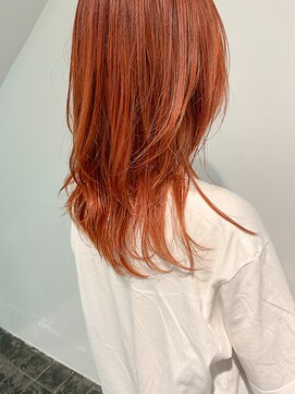 スー 渋谷(suu) ＊【SUN】ナチュラルレイヤー×アプリコットベージュ