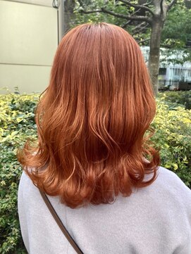 サラジュ 梅田店(SARAJU) saraju ニシカワ 透明感オレンジ