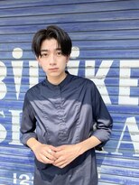 ノラ シブヤ(NORA)&nbsp;NORA【嶋津】かき上げセンターパートニュアンスパーマ