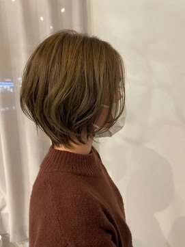 クロエバイラヴィズム 郡山さくら通り店(CLOE by LUVISM) ショートボブ&緩めウェーブ
