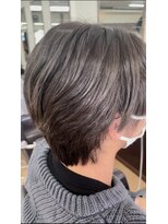 アール ヘアーアンドメイク 妻田店(R Hair&Make) アッシュグレージュ(ブリーチなし)