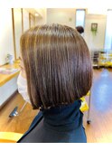 白髪ぼかしハイライト
