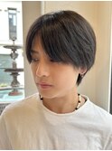 マッシュ2wayセンターパートウルフ