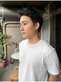 ナチュラルなメンズショート