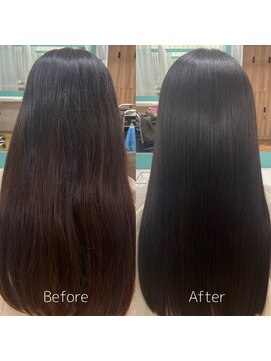 リンダ 室見店(LINDA) 【髪質改善縮毛矯正】美革ストレート