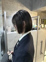 ノス 表参道(NOOS)&nbsp;髪質改善イメチェンハッシュカット似合わせカットレッドブラウン
