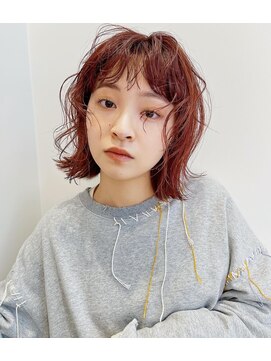 スニュウ(snuw) オレンジピンクブラウン