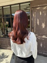 ヘアースタジオ エフ(Hair studio f) 茨木/韓国カラー/暖色/チェリーレッド