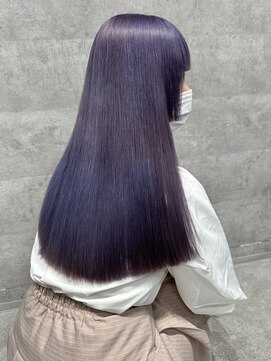 ルイス(L'wis) ラベンダーカラー学割U24ケアブリーチ渋谷10代20代フリーレン