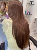 【髪質改善】 艶髪ロング ヴァイオレットベージュ