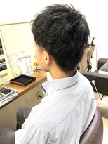 コアフィールフィス(COIFFURE fils)&nbsp;【見附　今町】清潔感あるスパイキーショート　似合わせ