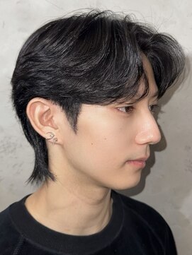 ノラ ヘアーサロン(NORA HAIR SALON) 韓国シースルーセンターパートカルマパーマダウンパーマ