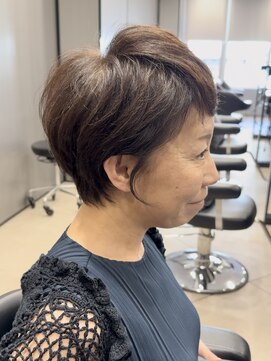 ハルキ ミナト ジャパン オオサカ(HARUKI MINATO japan OSAKA) 40代50代60代白髪マッシュショートボブ大人美人くびれ髪質改善