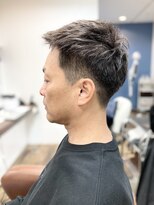 ジールヤマグチ 朝霧駅前店 【白髪ぼかし】メンズカット髪質改善/水素/水素カラー
