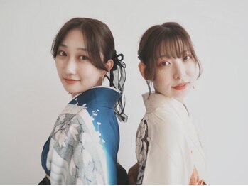ケンジ 横浜(KENJE)の写真/【夏祭り、着付けヘアセット受付中】経験豊富なスタッフが担当！大切な一日をKENJE横浜にお任せください◎