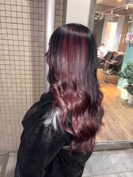 ミラシィ 稲毛(Mirashy) チェリーレッド×ブラック