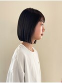 【ボブ/伸ばしかけボブ/縮毛矯正】