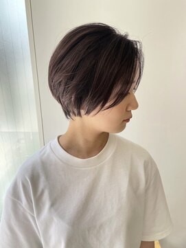 ハル 南平岸(HARU) 定番のすっきりショートボブ♪簡単スタイリング/ショート