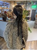 お呼ばれヘアアレンジ
